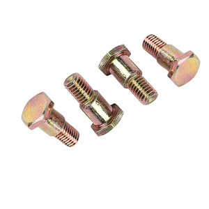 Industrielle Edelstahl-Flügelkopf-Klasse 8.8 UNC-Sechs kant schrauben M8-M36 DIN931 mit Unter leg scheiben und Muttern - Product Image 2