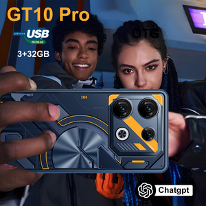 Smartphone GT10 PRO 4G avec 5G GSM LTE 6.53 pouces <span class=keywords><strong>plein</strong></span> <span class=keywords><strong>écran</strong></span> <span class=keywords><strong>3</strong></span> + 32GB <span class=keywords><strong>jeux</strong></span> 5MP + 13MP HD Camera 2K LCD Display Cellular Device - Product Image 6