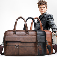 Sac à main pour homme, sacoche d'affaires, sac à bandoulière pour ordinateur portable grande capacité, sac bandoulière pour le travail et les voyages d'affaires
