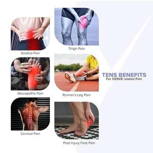 Masseur de pieds et de jambes Body Pulse EMS avec télécommande sans fil pour soulager la douleur au pied et pour la thérapie musculaire pour hommes et femmes - Product Image 2