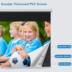 Écrans <span class=keywords><strong>de</strong></span> <span class=keywords><strong>projection</strong></span> manuels blancs <span class=keywords><strong>de</strong></span> haute qualité <span class=keywords><strong>de</strong></span> 72 pouces 4:3 <span class=keywords><strong>de</strong></span> sortie d'usine - Product Image 3