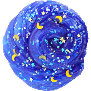 Stucco fornitore all'ingrosso del cielo stellato con la stella e la luna accessori stucco di cristallo elastico morbido - Product Image 2