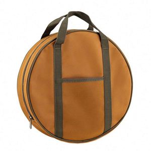 BSCI Factory Large Capacity Custom Brand Durable <b>Cable</b> <b>Bag</b> with Web Carry Handles <b>Cables</b> Organized Circular Storage <b>Bag</b> - Product Image 2