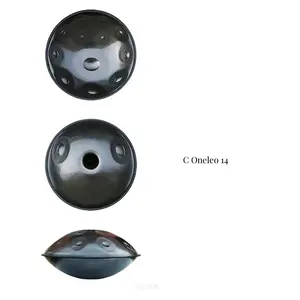 JELO A-H-4 Handpan C Oneleo 14 Nitride Steel Hand Pan Drum High-end Customization Musical Instruments Tongue Hapi Drum