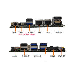 Tiger Lake i3 <span class=keywords><strong>i5</strong></span> <span class=keywords><strong>i7</strong></span> 11e génération Max 32 Go DDR4 3 * USB2.0 5 * USB3.0 2 * In-tel 2.5GbE Lan Nano itx carte mère pour les entreprises - Product Image 2