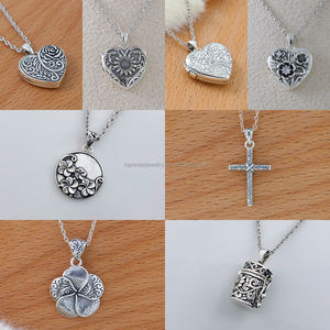 Exquis plaqué platine 925 argent Sterling mignon dessin animé pendentif à breloque collier Bracelet pour un usage quotidien - Product Image 3