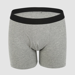 High Quality Plus <strong>Long</strong> Plus Size Five-point Sport <strong>Boxers</strong> 95% Cotton Custom Men Underwear - Product Image 3