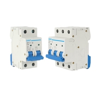 Disjoncteur à chint chaud MCB NB1-63 1A 2A 3A 4A 6A 10A 16A 20A 25A 32A 40A 50A 63A 1P 2P 3P 4P 6kA NB1-63 2P C10 interrupteur d'air
