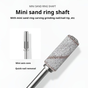 Small Sanding Band Grinding Heads Mini Sand Ring for Manicure Remove Dead Skin Cuticle <b>Nail</b> Drill Bits - Product Image 3