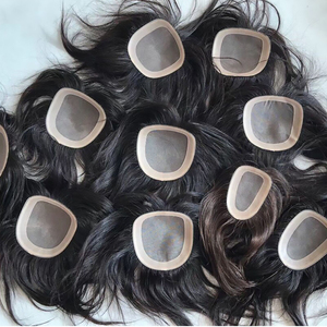 Đồ Trang Trí Đầu Cắt Tóc Mua Sắm Trực Tuyến Clj Alibaba De Cheveux 100% Tóc Giả Thẳng Xương Naturel 6X6 Nguyên Chất Malaysia Có Nắp Đậy - Product Image 6