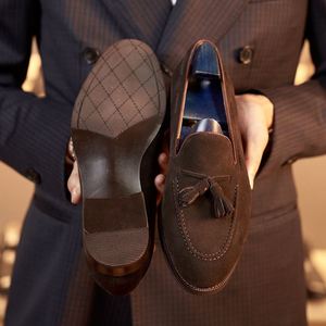 Chaussures Oxford Classiques de Luxe pour Hommes – Cuir de Haute Qualité, à Lacets Carrés, Formelles, Antidérapantes, Respirantes et Légères pour le Bureau - Product Image 4