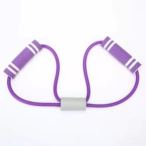 Bande de résistance en forme de 8, 96 cm de long, pour l'ouverture des épaules, le remodelage du dos, le yoga, les étirements et les exercices de fitness - Product Image 4