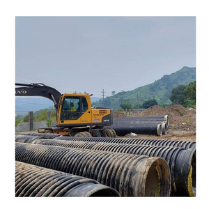 Tubo di Drenaggio in Polietilene ad Alta Densità Krah con Rigidità ad <span class=keywords><strong>Anello</strong></span> SN4 SN8 SN12.5 - Product Image 3