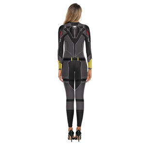 Mono de Cosplay con estampado de superhéroe para mujer, mono Punk de Robot, Catsuits de película de <span class=keywords><strong>viuda</strong></span>, mono de lujo para mujer, <span class=keywords><strong>disfraz</strong></span> de <span class=keywords><strong>viuda</strong></span> <span class=keywords><strong>negra</strong></span> - Product Image 2