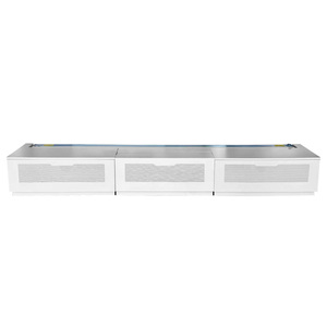 Meuble TV dissimulé et peu encombrant avec écran de projection intégré – Ensemble Home Cinéma pour salon avec écran de projection automatique escamotable - Product Image 6