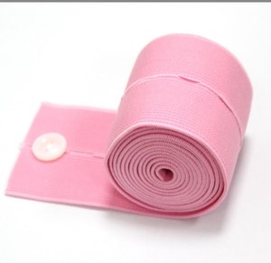 Réglable 6*130cm Rose Réutilisable Sans Latex Ceinture De Surveillance Du Coeur Foetal CTG Sangles <span class=keywords><strong>Bande</strong></span> pour Les Soins Des Femmes Enceintes - Product Image 2