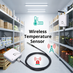 Monitor de Ambiente para Refrigerador y Congelador, 2 Juegos de Sistema de Sensor de Temperatura Inalámbrico Industrial - Product Image 1