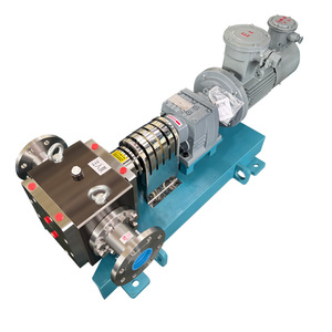 Bomba Dosificadora de Asfalto con Calefacción por Chaqueta, 320cc/rev, Conexión de Brida, Aislamiento <span class=keywords><strong>Térmico</strong></span> para Transferencia de Betún Caliente de Alta Viscosidad - Product Image 2