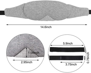 Mascherina per Dormire in Cotone con Custodia Inclusa, Vendita Calda, Contattare per Personalizzazione Logo o Confezione - Product Image 2