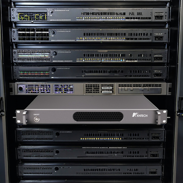 KNTD-200 Communication Dispatching System 200 Ports IP PBX Server Connecting System