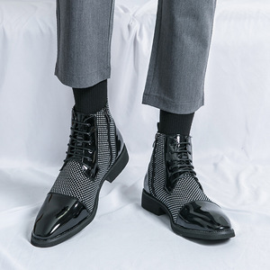 Zapatos de Cuero de Punta Puntiaguda, Estilo Formal para Negocios, Talla Grande, Calzado Masculino, Novedad 2026 - Product Image 2