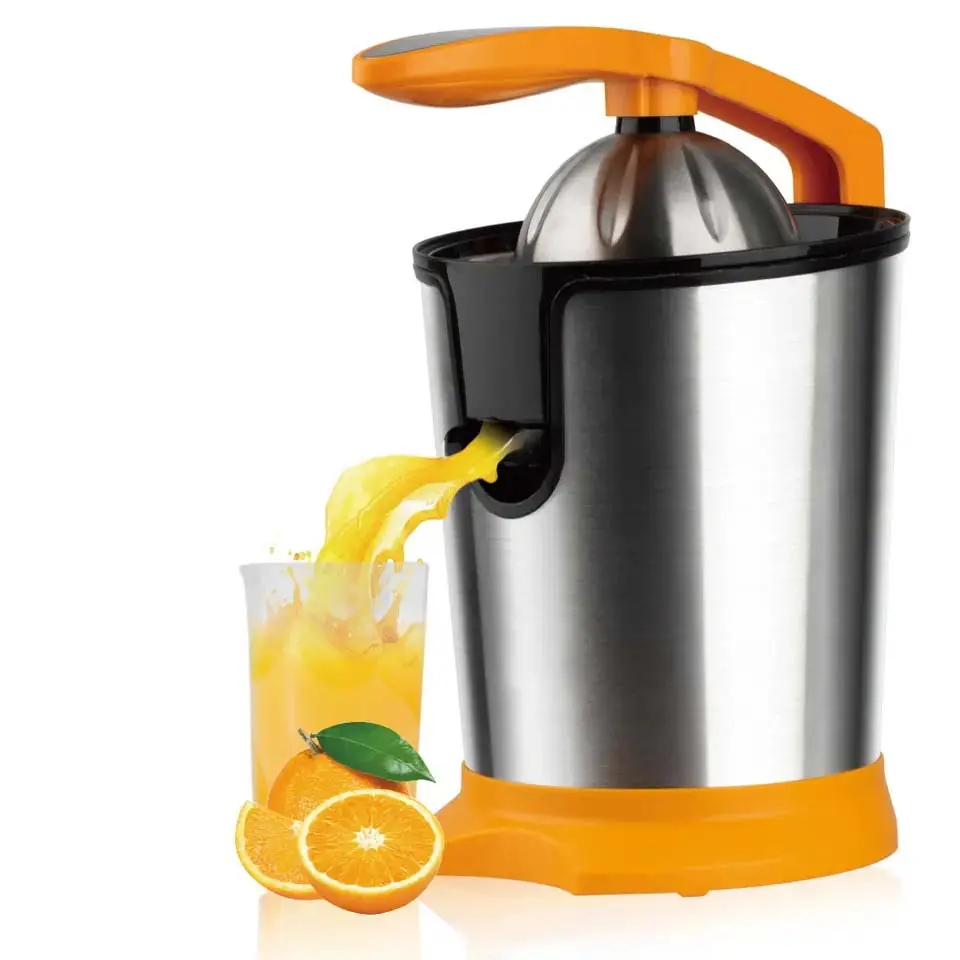 Extractor de jugo eléctrico para el hogar de acero inoxidable, exprimidor de naranjas, exprimidor de cítricos, exprimidor de limón