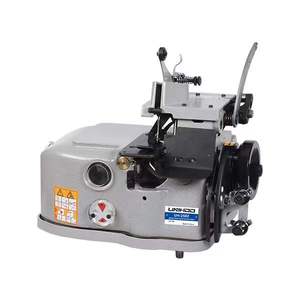 Máquina de coser overlock de cama plana de una aguja 2502 para ribeteado de alfombras, material de hierro con componentes principales: motor y engranajes - Product Image 1