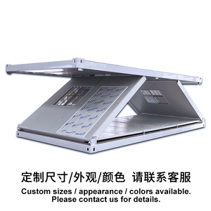 บ้านคอนเทนเนอร์พับได้ขนาด 20 ฟุต สไตล์บ้านไร่ ระบายอากาศได้ดี ใช้เป็นห้องนอน ห้องทำงาน โฮมออฟฟิศ โรงแรม ร้านค้า อาคารสำนักงาน ผลิตจากเหล็กแซนด์วิช 2 ชั้น - Product Image 6