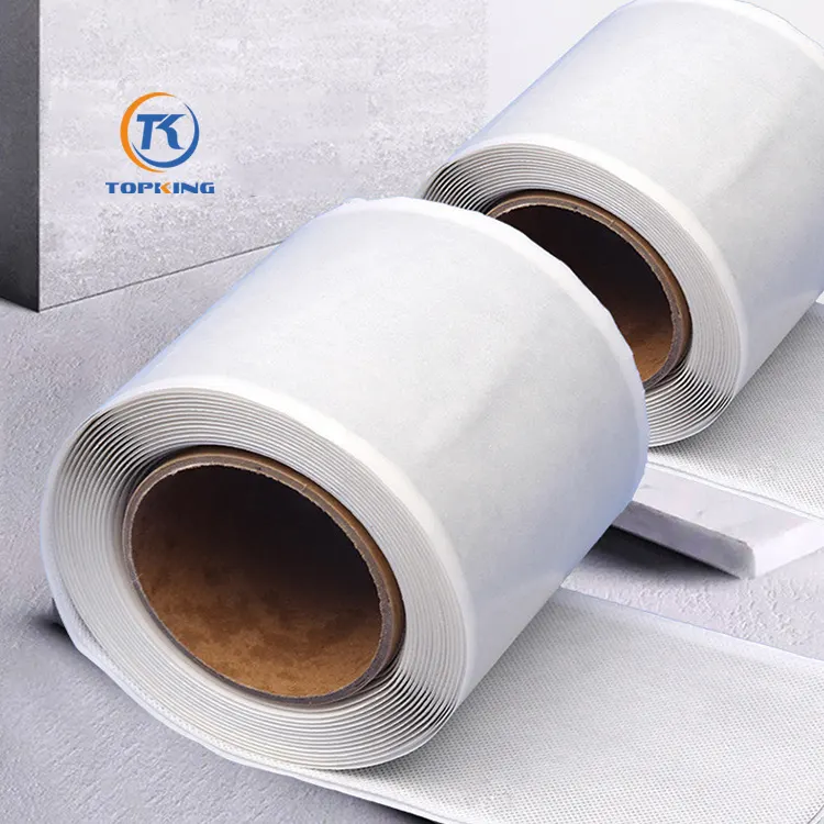 Không thấm nước niêm phong BUTYL băng độ bám dính mạnh mẽ HDPE geomembrane Băng một mặt không dệt BUTYL Băng cao su cho xây dựng