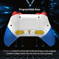 Manette de jeu sans fil HS-SW531 PC RGB Switch Pro BT pour console NS Switch Lite OLED, manette de jeu, joystick avec bouton TURBO