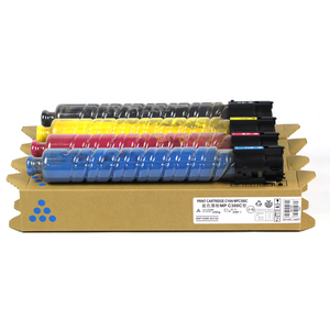 Cartuccia Toner per fotocopiatrice a colori <span class=keywords><strong>Ricoh</strong></span> compatibile di alta qualità per Aficio MP C300 400 401 in polvere di Toner giapponese dalla fabbrica di Zhuhai - Product Image 1