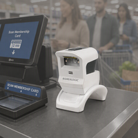 Lecteur de codes-barres 2D Datalogic Gryphon 4400 avec imageur d'aire, USB, RS-232, multi-interface, pour les points de vente et les secteurs de la santé