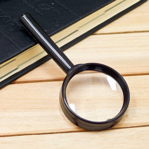 Lupa de mano de 60 mm, lente de plástico de 3-5 aumentos para lectura, enseñanza, estudiantes y personas mayores - Product Image 1