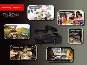 Free sample Factory Custom High Quality <b>Leather</b> <b>Knife</b> <b>Roll</b> Bag Chef <b>Knife</b> <b>Roll</b> up Storage Bag Chef <b>Knife</b> <b>Roll</b> Bag - Product Image 5