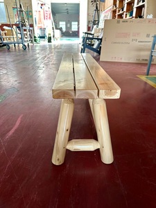 Panca in Legno Massello HE-1385 per Esterni, <span class=keywords><strong>Patio</strong></span>, Soggiorno, Camera da Letto, Bagno, Giardino - Product Image 2