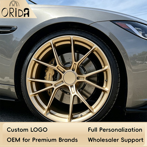Rines de Aleación Forjados de 16 18 <span class=keywords><strong>19</strong></span> 20 21 22 Pulgadas para Autos de Carreras, 5x114.3, Rines Monobloque Pulidos Personalizados para Audi, BMW, Volkswagen - Product Image 1
