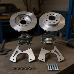 Kit de conversion de frein à disque arrière pour Chevrolet Chevelle 10-12, axe arrière à 10 boulons, neuf - Product Image 2