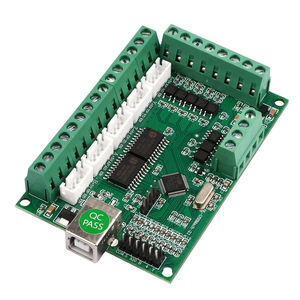 لوحة تحكم الحركة CNC لماكينة النقش ذات الخمسة محاور MACH3 V2.1، بطاقة تحكم بالحركة ذات خمسة محاور، لوحة واجهة لتشغيل المحركات الخطوية ذات الخمسة محاور - Product Image 1