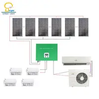 Climatiseur solaire ACDC, type hybride marche et arrêt