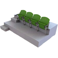Chaises de stade en gros, sièges de stade, chaises en plastique, chaises de gradins