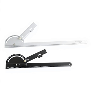 Regla Multifunción con Transportador de Ángulos de 550mm y 770mm, Herramienta de Medición y Dibujo - Product Image 1