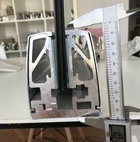 Rails de rambarde en aluminium U, sans cadre, en acier inoxydable, pour balcon, escalier, centre commercial, piscine, clôture