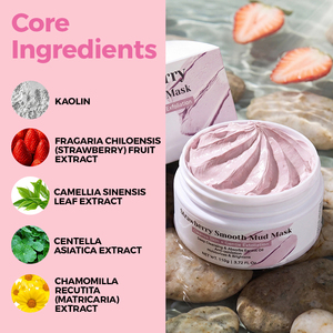 Masque d'<span class=keywords><strong>argile</strong></span> <span class=keywords><strong>rose</strong></span> à la montmorillonite pour peaux foncées, marque privée, exfoliant à la bentonite, masque de boue - Product Image 2