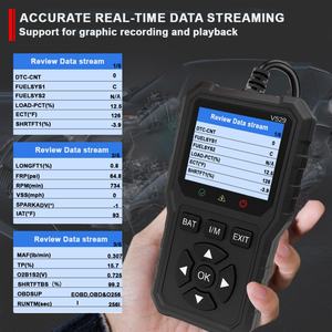 Détecteur de code de panne automobile FOXSUR V529 OBD, les scanners OBD FOXSUR V529 sont utilisés pour la lecture des codes des véhicules. - Product Image 2