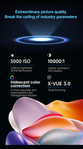 โปรเจคเตอร์เลเซอร์สามสี XGIMI รุ่นใหม่ RS 20 Plus 4K UHD สำหรับโฮมเธียเตอร์ ความสว่าง 3000 ลูเมนส์ ความคมชัด <span class=keywords><strong>10000</strong></span>:1 ระบบ Android 11 สมาร์ททีวีในตัว - Product Image 4