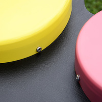 DEATS Stainless Steel & Aluminum/Alloy Outdoor Percussion Instrument Drum Set Playground Equipment Children's Intellectual Toys