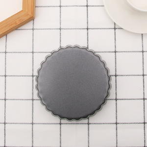 ถาดอบขนมทรงกลมขนาดเล็ก ทำจากเหล็กกล้าคาร์บอนเคลือบเทฟลอนแบบไม่ติด สำหรับอบเค้กและขนมปังขนาดเล็ก - Product Image 2