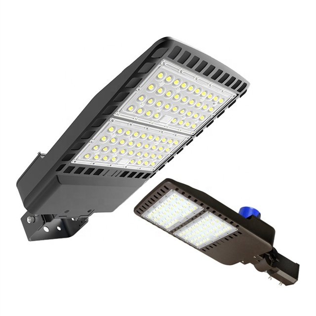 5years Warranty 220v 300w Ip66 Pwm Dimmable Smart City Led Street Shoe Box Lighting Luminaires