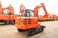 Nouvelle mini-excavatrice sur chenilles hydraulique CDM6060W de 6 tonnes, machine de terrassement en parfait état