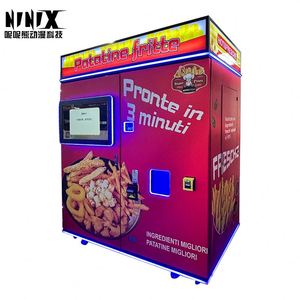 Máquina Expendedora de Snacks Comercial de Lujo con Autoservicio, Papas Fritas Rápidas en 3 Minutos, Control Táctil Automático, NINIX 10L SDK - Product Image 4